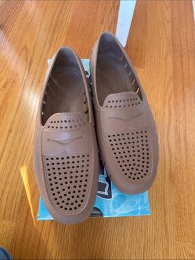Brown Men's Slip-On Loafers - Lightweight Casual